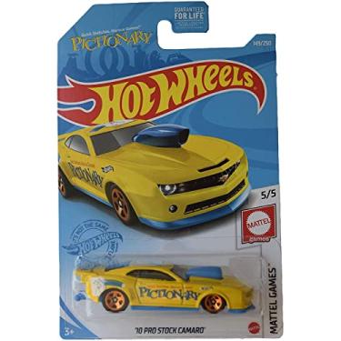Imagem de DieCast Hotwheels '10 Pro Stock Camaro, Games 5/5 [Yellow] 149/250