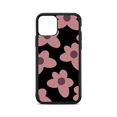 Imagem de Capa de telefone flores para iphone 12 mini 11 pro xs max x xr 6 7 8 plus se20 silicone tpu de alta qualidade e capa de plástico rígido, a3, para iphone 12 mini