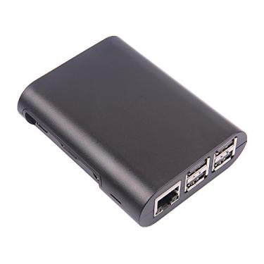 Imagem de JBtek Jet Black Case for Raspberry Pi 3 Model B & Raspberry Pi 2 Model B - Access to All Ports