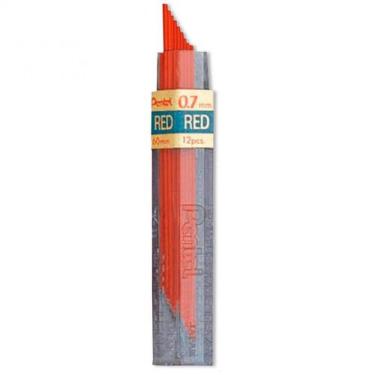 Imagem de Grafite 0.7mm Pentel Color Vermelho