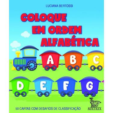 Imagem de Coloque Em Ordem Alfabetica