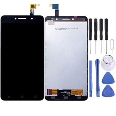Imagem de Reparação e peças sobressalentes Tela LCD e Digitalizador Conjunto completo para Alcatel One Touch Pixi 4 6 3G ​​/ 8050 (Versão: FPC6013-3)(Preto) (Color : Black)