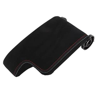 Imagem de Tampa do apoio de braço do console central do carro 丨 Tampas do apoio de braço do automóvel 丨 Tampa do console central costurada tricolor Protetor tampa caixa do apoio de braço 8K0 864 207 A