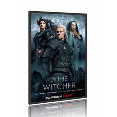 Imagem de Quadro Pôster Série The Witcher 60x90