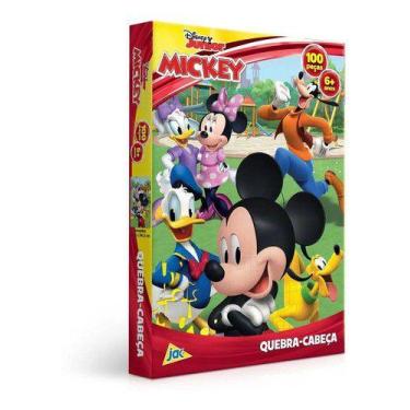 Imagem de Quebra-Cabeça Mickey Disney Junior 100 Peças Jak