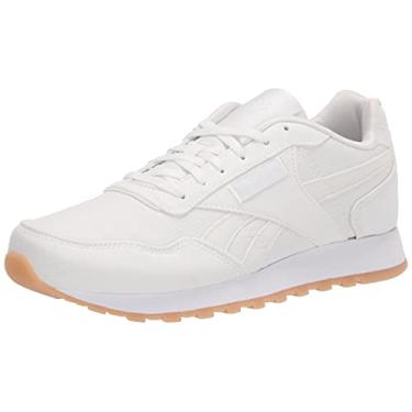 Imagem de Reebok Tênis feminino clássico Harman Run, Não tingido/branco, 40