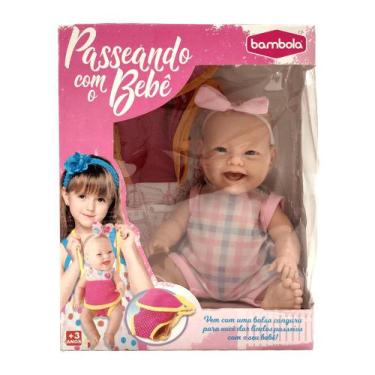 Imagem de Boneca Passeando Com O Bebê 615 - Bambola
