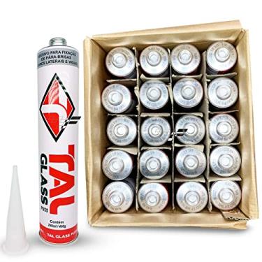 Imagem de Cola para parabrisas Automotivo Pu Talglass658 400g PU55 Kit Cx lacrada c/ 20 un. profissional top selante adesivo cola p/calhas e rufos