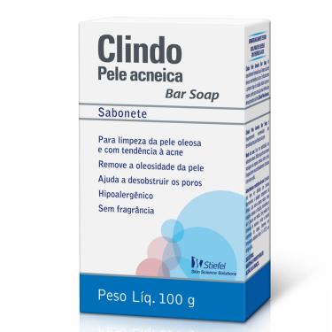Imagem de Sabonete em Barra Clindo para Pele Acneica com 100g Clindoxyl 100g