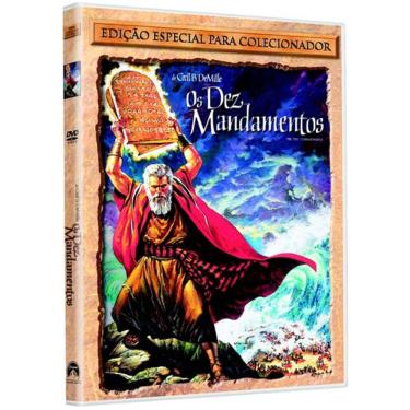 Imagem de Os Dez Mandamentos - Edição Especial De Colecionador