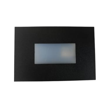 Imagem de Arandela Balizadora Embutir 2X4 Para Lâmpada G9 40W Bivolt Ref.AR03 - Impacto | Preto Fosco