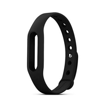 Imagem de HONECUMI XiaoMI Pulseiras coloridas de substituição para XiaoMi (sem rastreador) (preto)