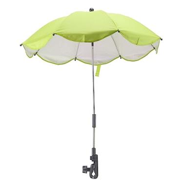 Imagem de Guarda-Sol para Carrinho de Bebê 14 Polegadas, Guarda-Chuva Universal para Carrinhos de Bebê Proteção UV Ajustável Guarda-Sol para Carrinho de Bebê, Berço e Cadeira de Rodas