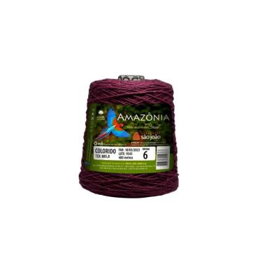 Imagem de Barbante Amazonia 400g Fio 6 Crochê Tricô