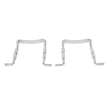 Imagem de Violino Queixo Resto Parafuso Braçadeira Violino Queixo Resto, Violino Peças Chinesas Fixar Parafuso Peças de Violino Acessórios Diy Acessórios de Jogo (Prata)