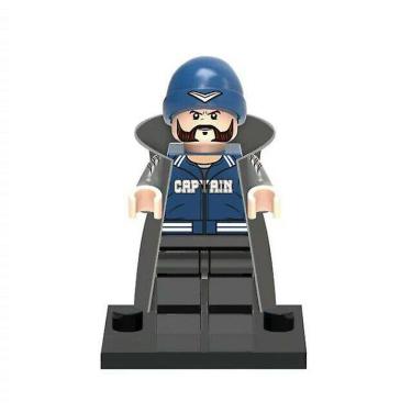 Imagem de 8pcs Super-herói Série Vilão Força Tarefa Esquadrão Suicida Montado Bloco de Construção Minifigure Brinquedo