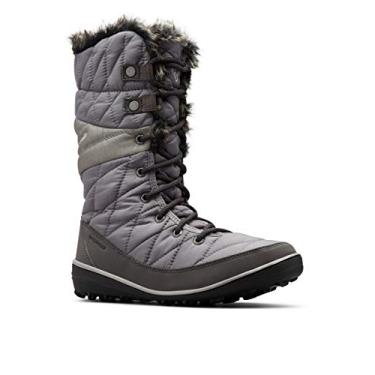 Imagem de Columbia Bota feminina Snow Canyon Omni Heat inverno, Pedreira/pomba, 6.5