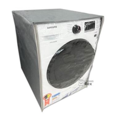 Imagem de CAPA PARA LAVA E SECA PHILCO 12KG PLS12B TRANSPARENTE FLEX (CINZA)