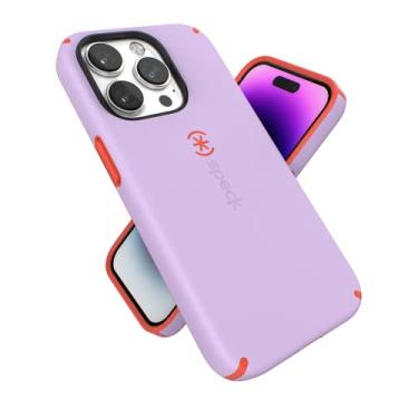 Imagem de Speck Produtos CandyShell Pro AP-1023, compatível com MagSafe, primavera roxo/vermelho energético