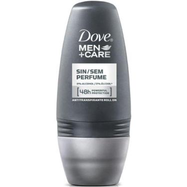 Imagem de Desodorante Antitranspirante Roll On Dove Men+Care Sem Perfume 50ml