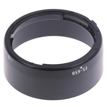 Imagem de ES65B Camera Lens Hood  Capa de Sombra Solar  EOS R  RP  R5  R6 com RF 50mm  F1.8 STM  Diâmetro