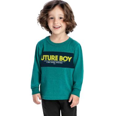 Imagem de Infantil - Camiseta Menino Future Boy Elian Verde  menino