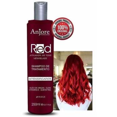Imagem de Shampoo Matizador Vermelho Red 250ml Anjore - Anjore Profissional