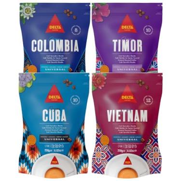 Imagem de Kit Café em Pó Origens Moído Torrado Delta Q 250g