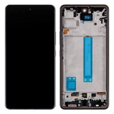 Imagem de Substituição de tela digital LCD compatível com Samsung Galaxy A53 5G A536 SM-A536B A536U (preto sem moldura) Montagem digitalizador de tela sensível ao toque com ferramentas de reparo - 16.5 cm