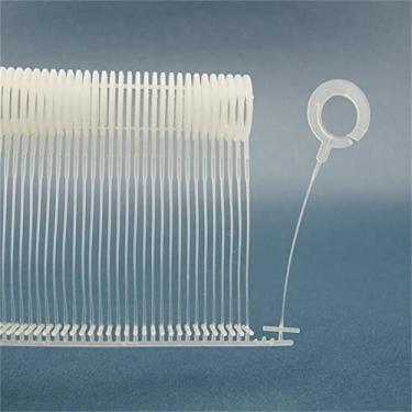 Imagem de Fixadores de pistola de etiquetagem padrão de 5 cm, 5000 peças (50 peças/clipe) roupas etiqueta preta J gancho farpas etiqueta de preço para todos os preços padrão pistola de pendurar etiqueta, refil