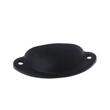 Imagem de 10 peças de gaveta de ferro vintage puxadores de armário retro puxadores de armário dool puxadores de móveis extratores acessórios de hardware, preto