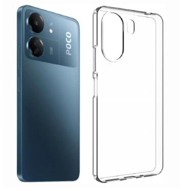 Imagem de Capinha Capa Space Hybrid Clear Anti-Impacto Para Xiaomi Redmi 13C