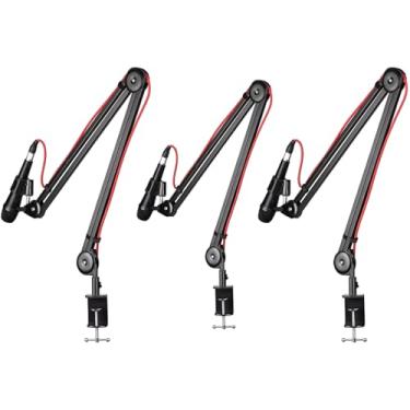 Imagem de KIt 3 Suporte Articulado Grande P Microfone Hyperx Solo/quadcast
