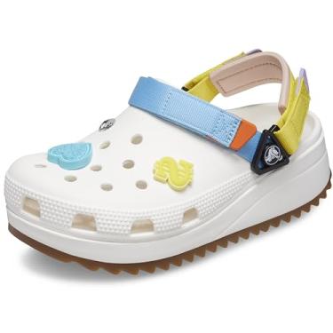 Imagem de Sandália crocs classic hiker sport mode clog white/multi - 40