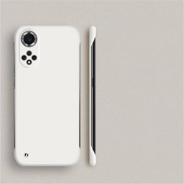 Imagem de Capa ultrafina sem moldura para PC para Huawei P30 P40 P50 P60 Pro Lite Mate 50 Pro Nova 5T 10 9 Pro 4G 5G Gradiente Matte Phone Cover, Branco, Para Nova 9 Pro
