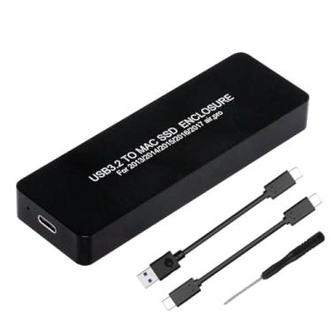 Imagem de chenyang 12 + 16 pinos MAC SSD para USB 3.2 Gen 2x2 20Gbps Mobile HDD adaptador de gabinete para MAC Air Pro 2013 2014 2015 2016 SSD