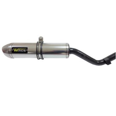 Imagem de Escape Ponteira Esportiva WACS NX160 16/... XRE19016/... HONDA, Cinza 