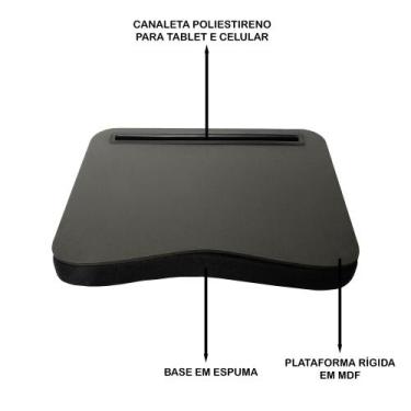 Imagem de Suporte Apoio Notebook Tablet Celular Base Espuma - IGLIZ MOBILI