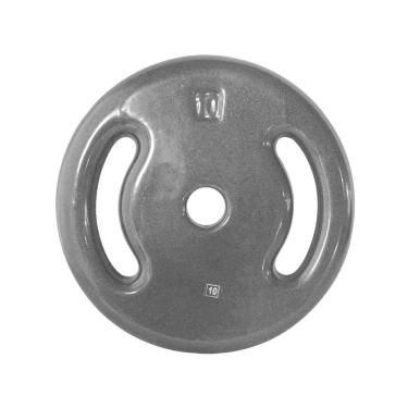 Imagem de Anilha Ferro Fundido Emborrachada Fitness Academia 10,0 Kg