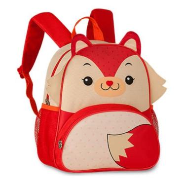 Imagem de Mochila Infantil Clio Pets Bichinhos Zoo Animais Escolar de Costas - C