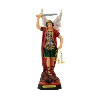 Imagem de São Miguel 30cm - Enfeite Religioso - Tasco