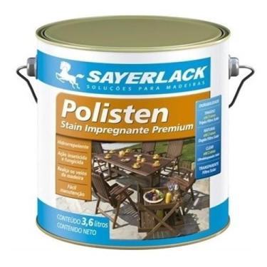 Imagem de Verniz Polisten Stain Premium Mogno 3,6l Sayerlack