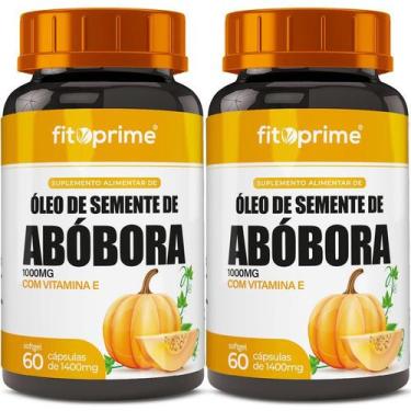 Imagem de Kit 2x Óleo De Abóbora Extraído A Frio + Vitamina E 60 Cápsulas - Fito
