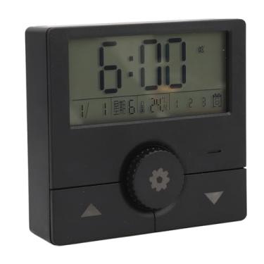 Imagem de Despertador Digital LED, 3 Alarmes, Despertador de Mesa, Hora, Data, Temperatura, Relógio de Mesa Com Soneca de 5 Minutos para Crianças, Idosos, Escritório Doméstico (Preto)