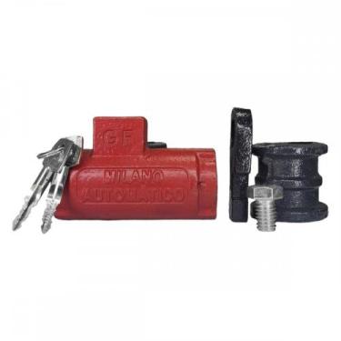 Imagem de Cadeado Porta Aco Dovale Milano Tetra Automatico