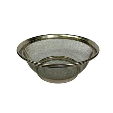 Imagem de Escorredor Multiuso Redondo Fundo Inox 22cm - KEHOME
