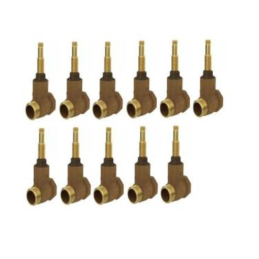 Imagem de Kit11pcs-base Registro De Pressão 3/4 4416.202 Deca