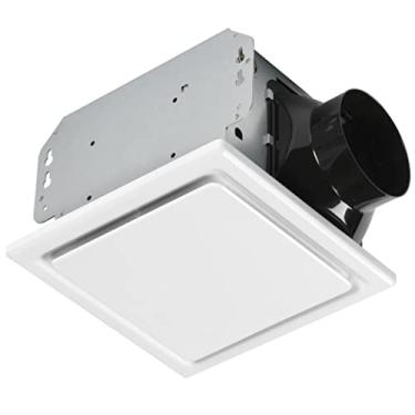 Imagem de Homewerks 7140-50 Ventilador de banheiro Montagem no teto Ventilação de exaustão, 1.0 Sones, 50 CFM, Branco