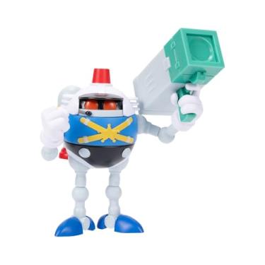 Imagem de Sonic the Hedgehog 4-inch Heavy Eggrobo Action Figure with Blaster Accessory. Ages 3+ (Officially licensed by Sega)