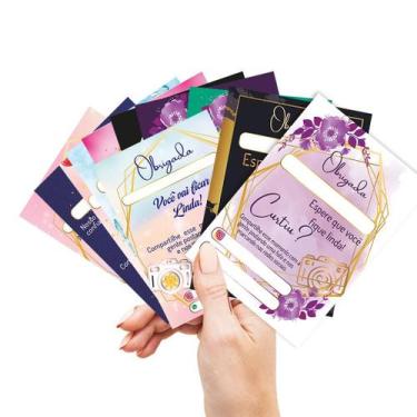 Imagem de Mini folheto Agradecimento pela compra, mimo cliente, tag   Variados -